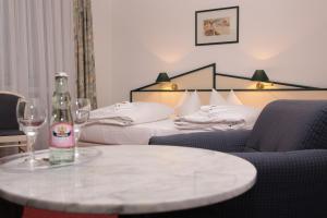 Postel nebo postele na pokoji v ubytování Hotel 3 Linden