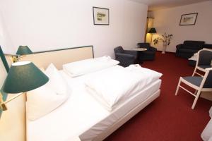 Postel nebo postele na pokoji v ubytování Hotel 3 Linden