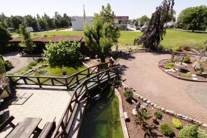Zahrada ubytování Hotel 3 Linden