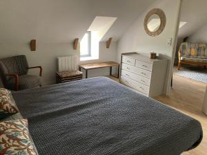 Postel nebo postele na pokoji v ubytování Maison village de charme
