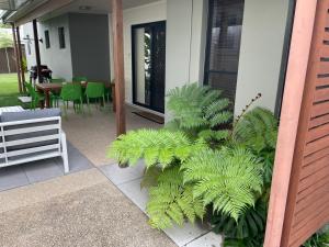 Zahrada ubytování Little Fern House