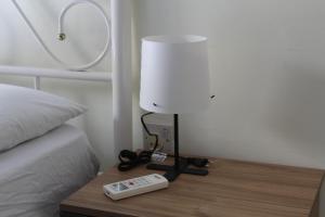 Tempat tidur dalam kamar di Le 3 isole