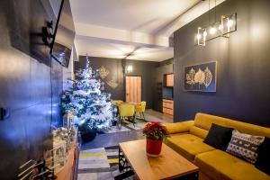 Posezení v ubytování "CZARNA TURNIA"-Apartamenty