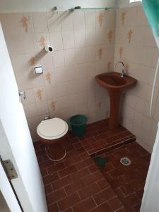 Vonios kambarys apgyvendinimo įstaigoje Hostel Sancris 2
