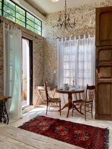 Posezení v ubytování Casa de la Luz