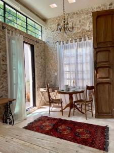 Posezení v ubytování Casa de la Luz