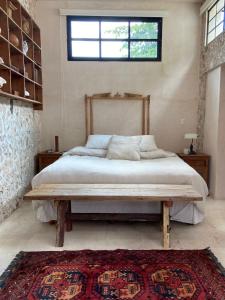 Postel nebo postele na pokoji v ubytování Casa de la Luz