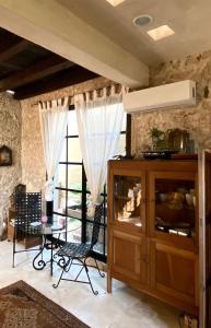 Posezení v ubytování Casa de la Luz