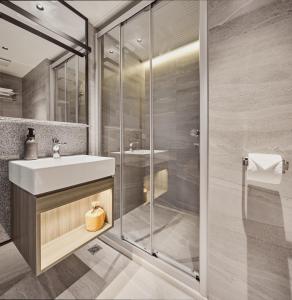 Bilik mandi di Orange Hotel -Hanzhong, Taipei