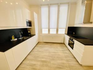 Køkken eller tekøkken på Berringer Lachs