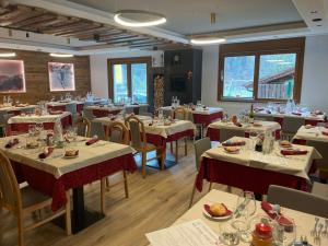 Restoran või mõni muu söögikoht majutusasutuses Albergo Maggiorina