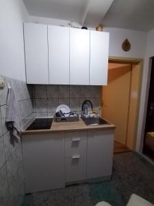 Eldhús eða eldhúskrókur á Apartman Gogi