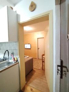 Eldhús eða eldhúskrókur á Apartman Gogi