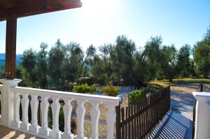 Balkón nebo terasa v ubytování Valle degli Ulivi B&B
