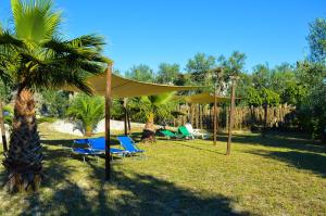 Zahrada ubytování Valle degli Ulivi B&B