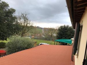 A garden outside Poggio Savelli