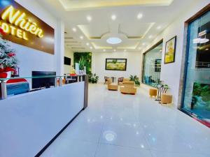 TV a/nebo společenská místnost v ubytování An Nhien Hotel