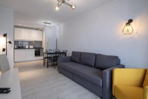 Posezení v ubytování 03 Gdynia Premium - Apartament Mieszkanie dla 4os