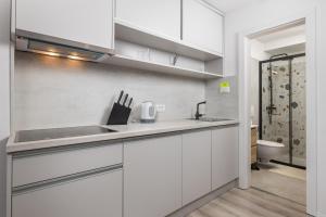 Koupelna v ubytování Apartments Penkala