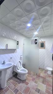 Koupelna v ubytování Yesan Sarang Pension