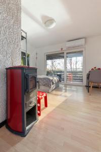 Posezení v ubytování Oddih ob Krki + 21 fotografií