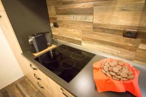 Η κουζίνα ή μικρή κουζίνα στο CasAlfredo Appartamento