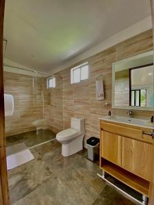Koupelna v ubytování Hotel Boutique Duranta