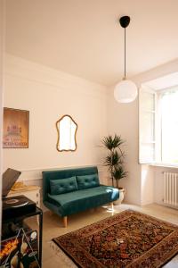 Χώρος καθιστικού στο Jazz e Cioccolato GuestHouse free parking in città