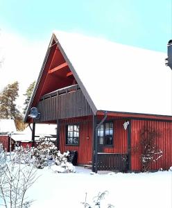 Vakantiewoning in Småland Zuid-Zweden v zimě