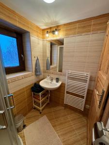Koupelna v ubytování Apartmány Roudnice