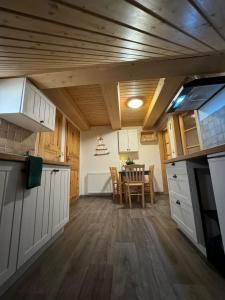 Kuchyň nebo kuchyňský kout v ubytování Apartmány Roudnice