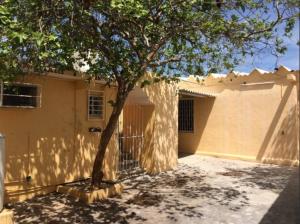 una casa con un albero di fronte di Apartment with fast WIFI near Cancun downtown a Cancún