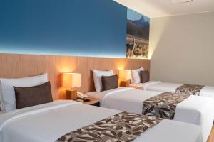 Postel nebo postele na pokoji v ubytování Hotel El Tambo 2