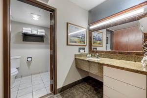Koupelna v ubytování Seaport Inn & Suites