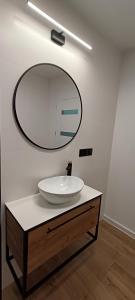 Kúpeľňa v ubytovaní Apartament Aksamitny