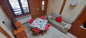 Posezení v ubytování refugio Nórdico