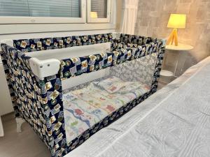 Postel nebo postele na pokoji v ubytování Nika Apartments