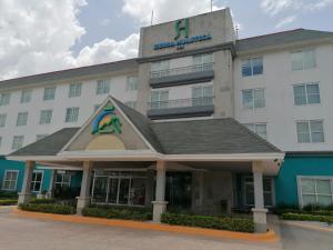 a rendering of the front of a hotel at Sierra Huasteca Inn in Ciudad Valles