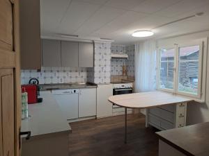 Kuchyň nebo kuchyňský kout v ubytování Haus Dani Danis