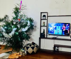TV a/nebo společenská místnost v ubytování Nuwara Eliya Holiday Home