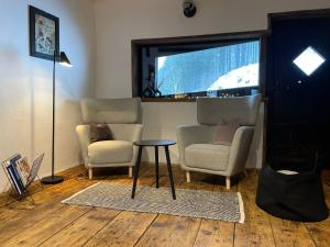 Posedenie v ubytovaní Appartement Josef im Bauernhaus Edt