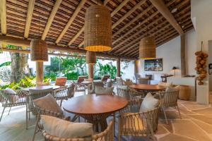 Гостиная зона в Hotel Vila São João