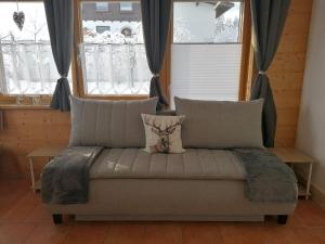 Posezení v ubytování Ferienwohnung Mireille