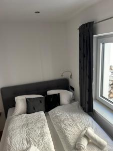 Posteľ alebo postele v izbe v ubytovaní Apart 14