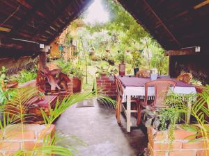 Zahrada ubytování Oleena Home Stay