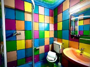 Ein Badezimmer in der Unterkunft Stadtoase im Herzen Berlins
