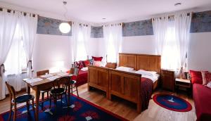 Zona de estar de Pr'Gavedarjo Eco Heritage B&B