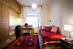 Zona de estar de Pr'Gavedarjo Eco Heritage B&B