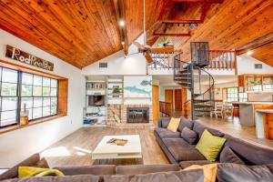 Køkken eller tekøkken på Tree Top Bungalow