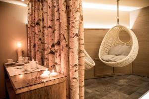 Koupelna v ubytování Hotel Gries